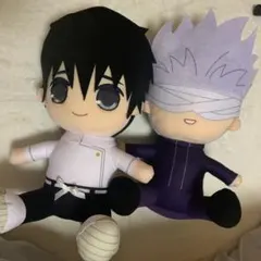 呪術廻戦0 きゅるまる超BIGぬいぐるみ セット 五条悟 乙骨憂太