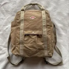 DANTON ベージュ キャンバスバックパック