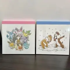 ITS'DEMメモ帳セット (ポケモン イーブイフレンズ/チップ＆デール)のサムネイル