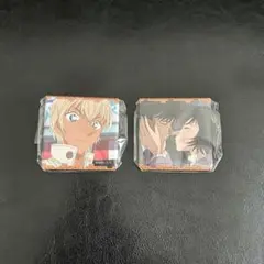 名探偵コナン コナンランド 2024メモリアル缶バッジ 安室 高木 佐藤