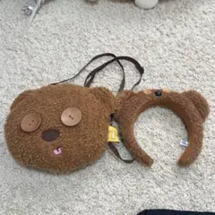 ティム　がま口　ショルダーバッグ　カチューシャ　ユニバ