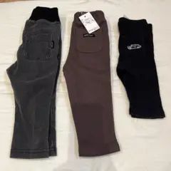 petit main 未使用品あり　パンツ 3枚セット　80cm