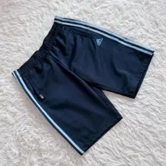 【アディダス】 (L) ジャージハーフパンツ ライン clima365 吸汗速乾