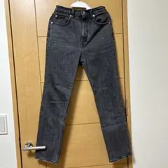 70s HIGH SLIM STRAIGHTデニムパンツ サイズ24