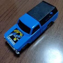 ミニカー トラック ブルー ブラック