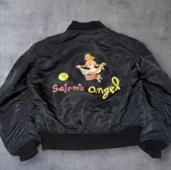 希少✨アルファインダストリーズ USA製 ピンナップガール MA-1 IDEAL