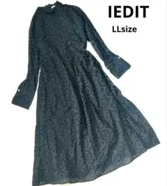 ★ういりぃ様★IEDIT イディット ロングワンピース レースワンピース LL