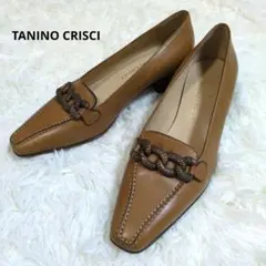 TANINO CRISCI タニノクリスチー　パンプス　チェーン　イタリア製のサムネイル