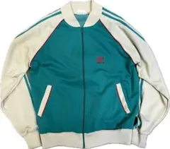 adidas トラックジャケット 90s M ベージュ グリーン ATP