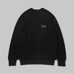 ENNOY MOCK NECK RIB HEM L/S T-SHIRT XL 黒