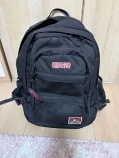 ジャンク品　BEN DAVIS 黒 リュック・バックパック　ベンデイビスのサムネイル