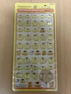 サンリオミニ ポムポムプリン ボンボンドロップシール 新品