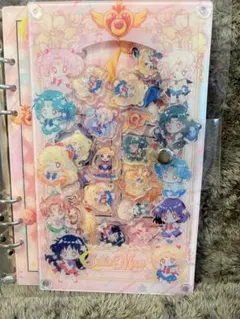 セーラームーン アクリルチャーム シャカシャカノート A5サイズ