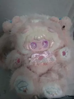 tomeet 800% ぬいぐるみ 水色 透明前髪 オーロラ目 | Mercari