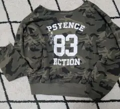 WHO'S WHO galleryクロップド丈ワンオフショルダースウェット