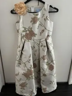 Catherine Cottage 発表会用　花柄ドレス 130サイズ