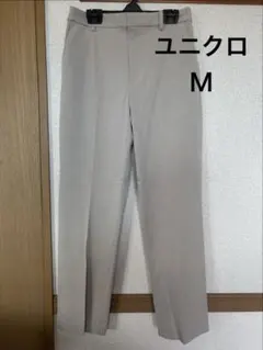 【試着のみ】ユニクロ UNIQLO パンツ M アイボリー