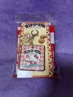 ハローキティ カントリーマアム　アクリルキーホルダー サンリオ