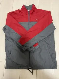 Nike ナイロンジャケット Mサイズ 150cm レッド/グレー