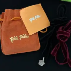 お値下げしました‼️ Folli Follie 太バングル クローバーモチーフ 