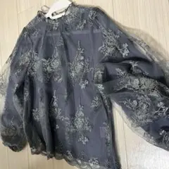 JILLSTUART 長袖 レースブラウス ボウタイ付き S - メルカリ