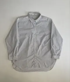 Samansa Mos2 ストライプシャツ コットン製