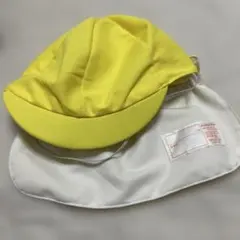 チャイルドブック 園帽子 日よけ付き イエロー
