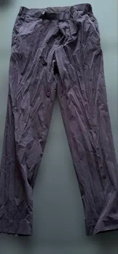 UNIQLOメンズ スラックス 感動パンツ ネイビー