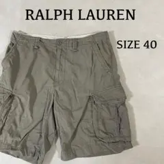 90s POLO JEANS COMPANYカーゴパンツ サイズ40 グレー