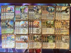 バトスピ　動玩　キニチ アハウ　デッキパーツ（81枚）　バトルスピリッツ