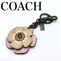 COACH コーチ ティーローズ バッグチャーム キーホルダー スタッズ