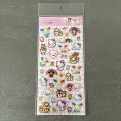 Sanrio Characters ラメ入り樹脂もりシール