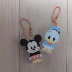 ディズニー ミッキー ドナルド アクリルストラップ 2種