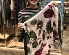 manipuri マニプリ　AUTMN ストール　ウールシルク　未使用