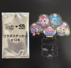 デザート キャッチ！ティニピン くら寿司 コラボステッカー