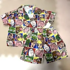RELA 100cm トイストーリーセットアップ　ディズニー　シャツ　パンツ