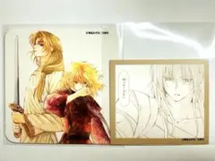 暁のヨナ コラボカフェ 特典コースター ひとコマフォトカード スウォン ゼノ