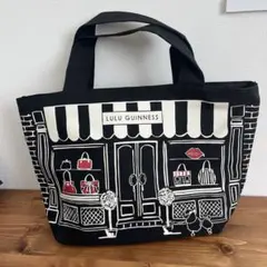 LULU GUINNESS トートバッグ ストアデザイン ブラックのサムネイル
