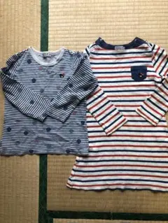 再お値下げ！　ミキハウス ロンT Tシャツ　ワンピース