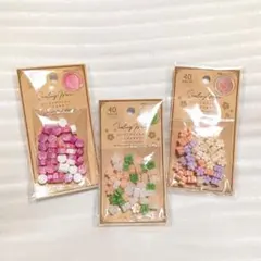 【新品】セリア シーリングスタンプ 桜 ピンク シーリングワックス まとめセット