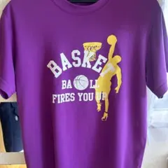 バスケットボール Tシャツ 紫色