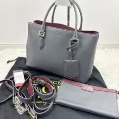未使用✨COCOCELUX GOLD 205DA0291 グレー3WAYトート - メルカリ