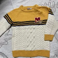 美品☆ミキハウス☆セーター☆90