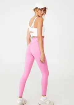 オーストラリア コットンオン ヨガパンツ 筋トレ レギンス スパッツ ピンク S
