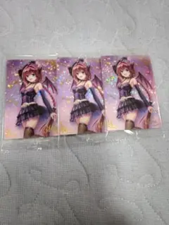ToLOVEる とらぶる 黒咲芽亜 メア キーホルダー ウエハース カード 2点