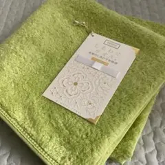 UCHINO しあわせタオル スモールバスタオル 50×100 ライトグリーン