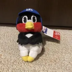 【タグ付き】ちょっこりさん　つば九郎　ヤクルトスワローズ　ぬいぐるみ