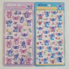 国内正規品　ボンボンドロップシール ディズニー スティッチ&エンジェル　2枚即日