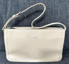 Courreges クレージュ　ロゴ　ワンショルダー　バック Y2K