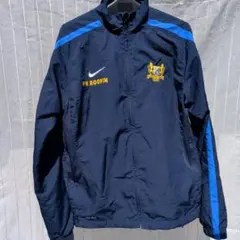 ナイキ DRI-FIT ナイロンジャケット ネイビー 古着